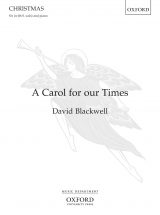 A Carol for our Times  (SA and piano)